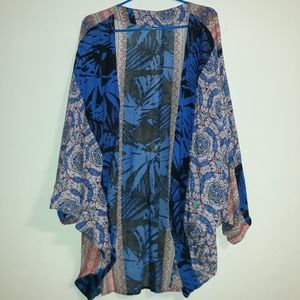 Silky Colorfull Cover Up & Top